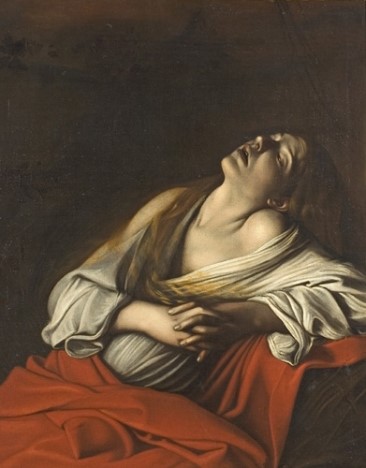 Fig. 8 – Michelangelo Merisi de Caravaggio, Mary Magdalen in Ecstasy (1606). Wikimedia Commons.